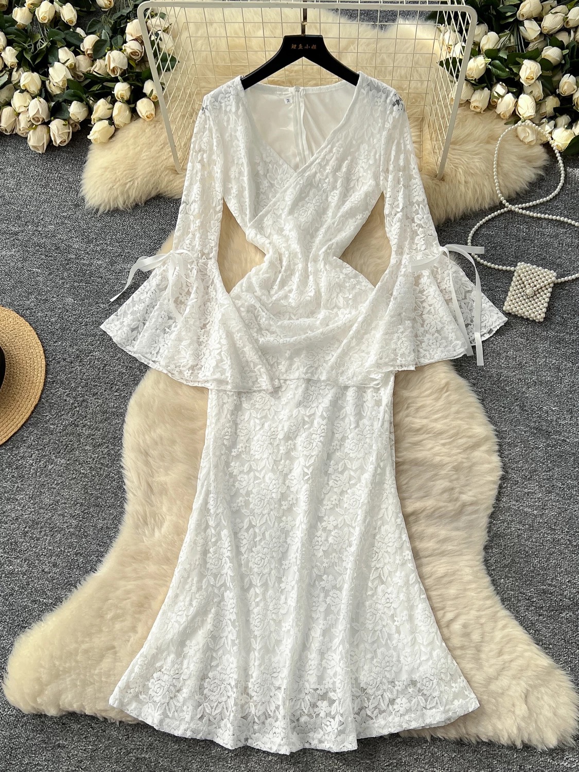 Embracing all of me lace dress FD1506 images